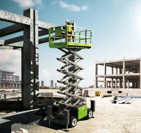 ZS1218ERT Arazi Tipi Makaslı Personel Kaldırma Platformu ZS1218ERT