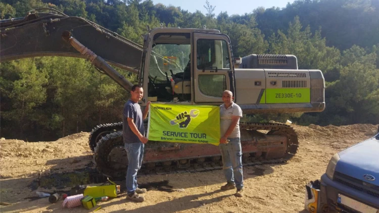Zoomlion 2024 Ekskavator Servis Turu 16