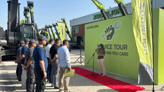 Zoomlion 2024 Ekskavator Servis Turu 14