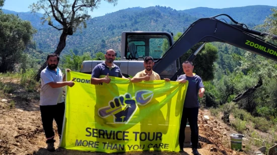 Zoomlion 2024 Ekskavator Servis Turu 17