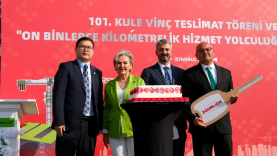 Zoomlion Kule Vinc Teslimati 4